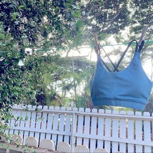 Asics blue sports bra 💙